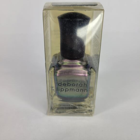 Deborah Lippmann Nail Polish "Wicked Game" NEW Iridescent Holo Chrome - Picture 2 of 9